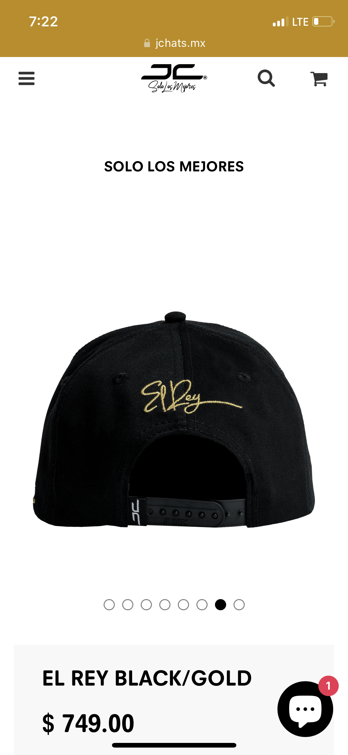 EL REY BLACK/GOLD