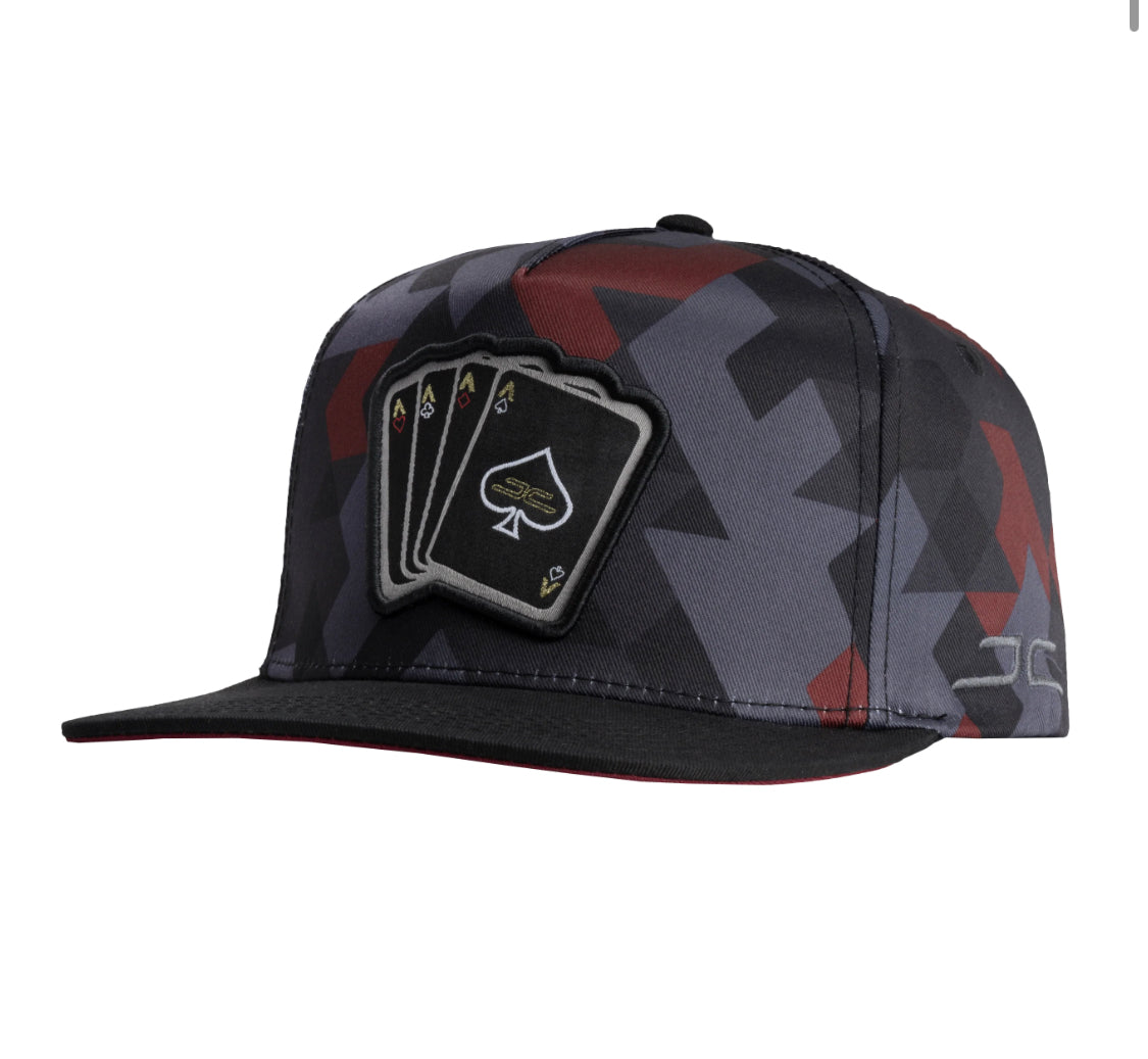 POKER CAMO RED