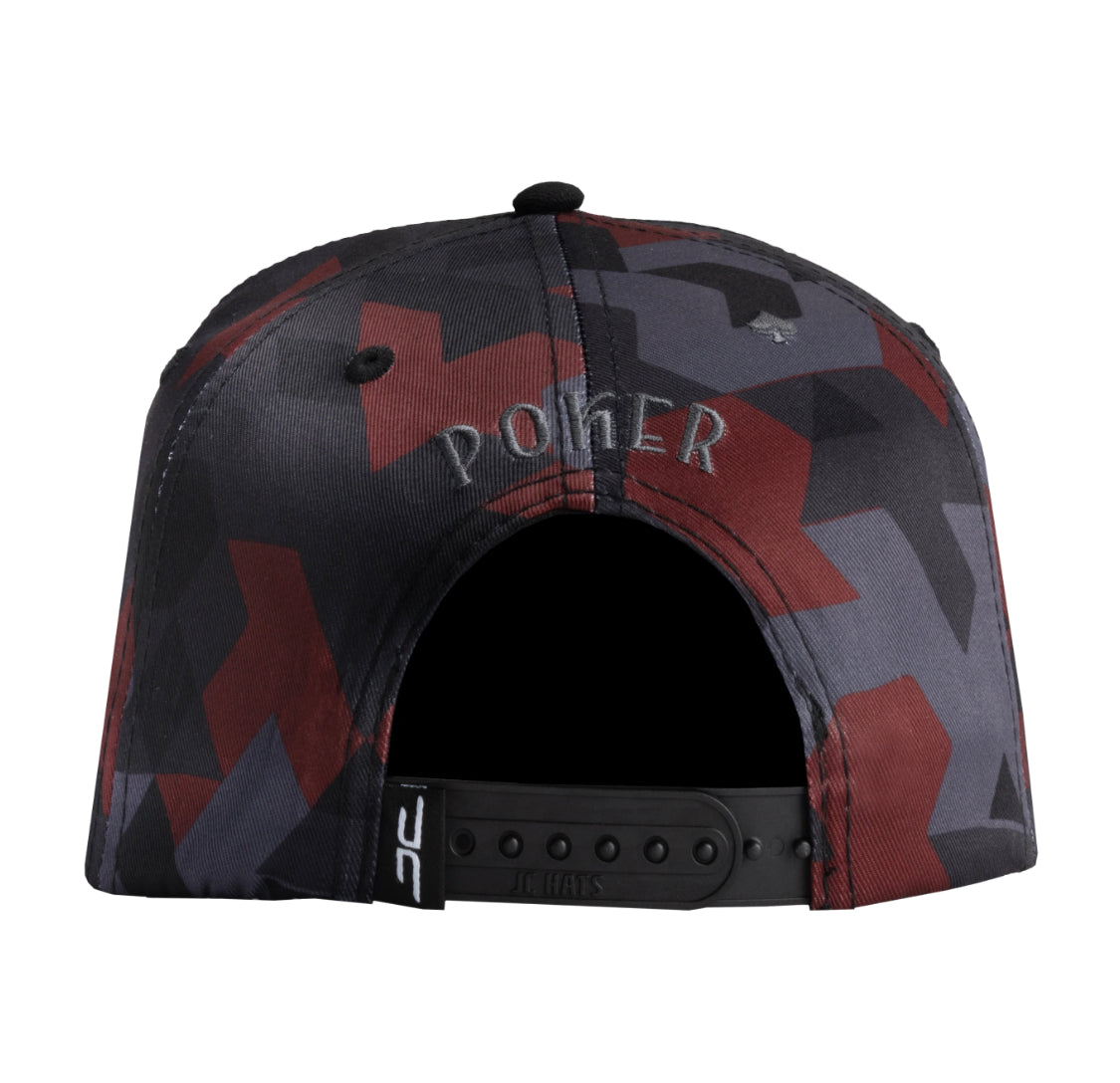 POKER CAMO RED