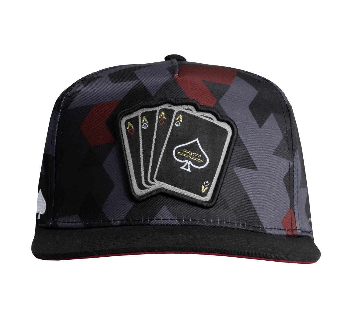 POKER CAMO RED