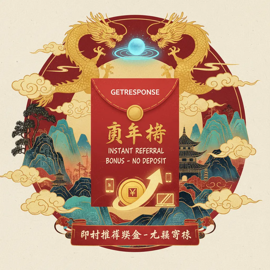 instant referral bonus no deposit - GetResponse