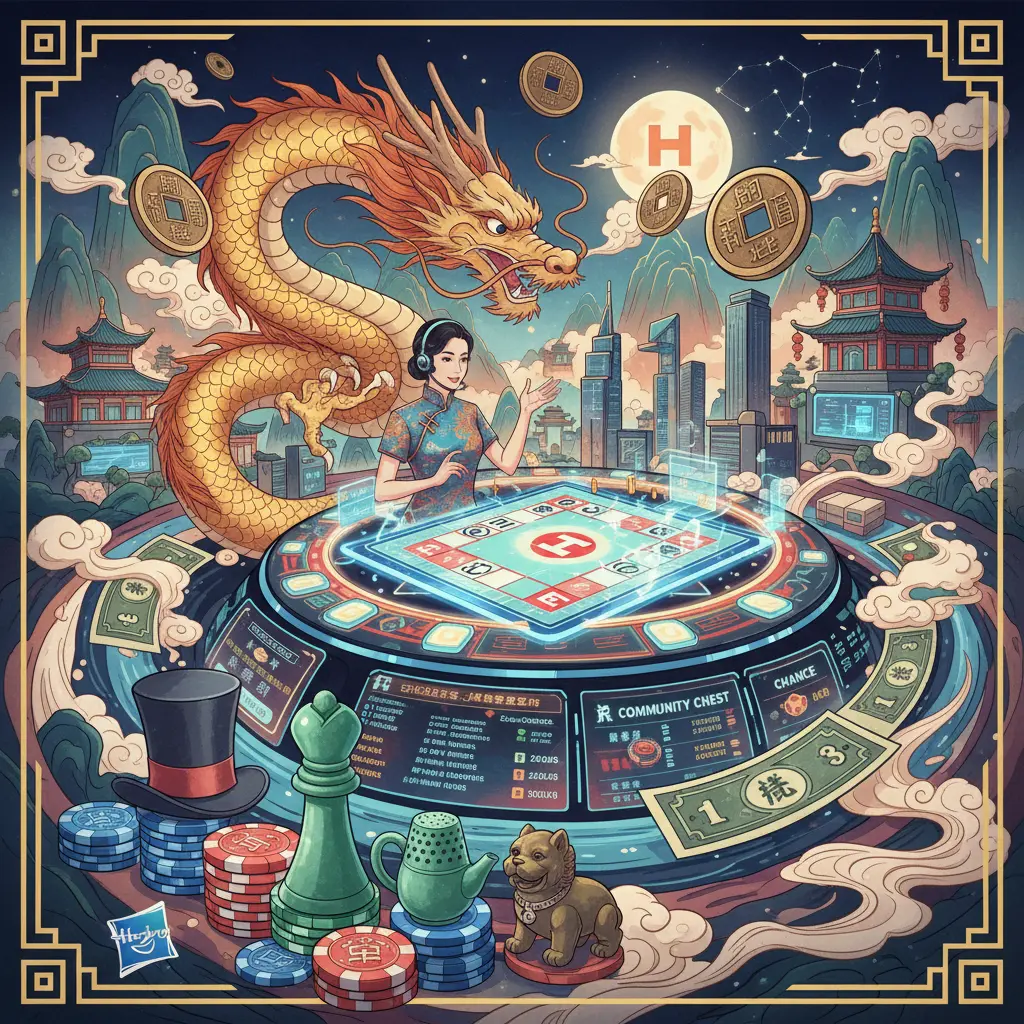 Live dealer monopoly experience - Hasbro