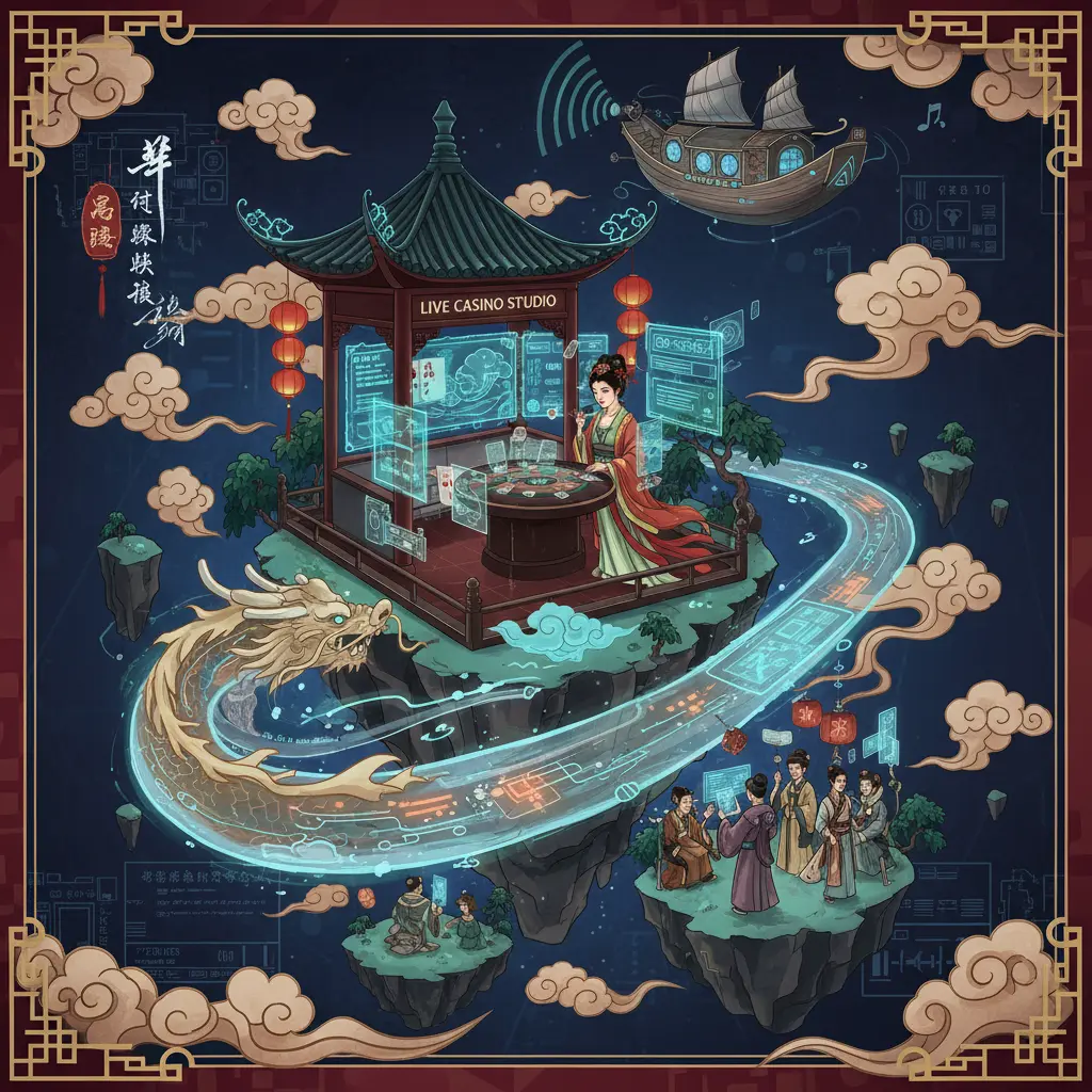 Live casino studio technology - Streaming