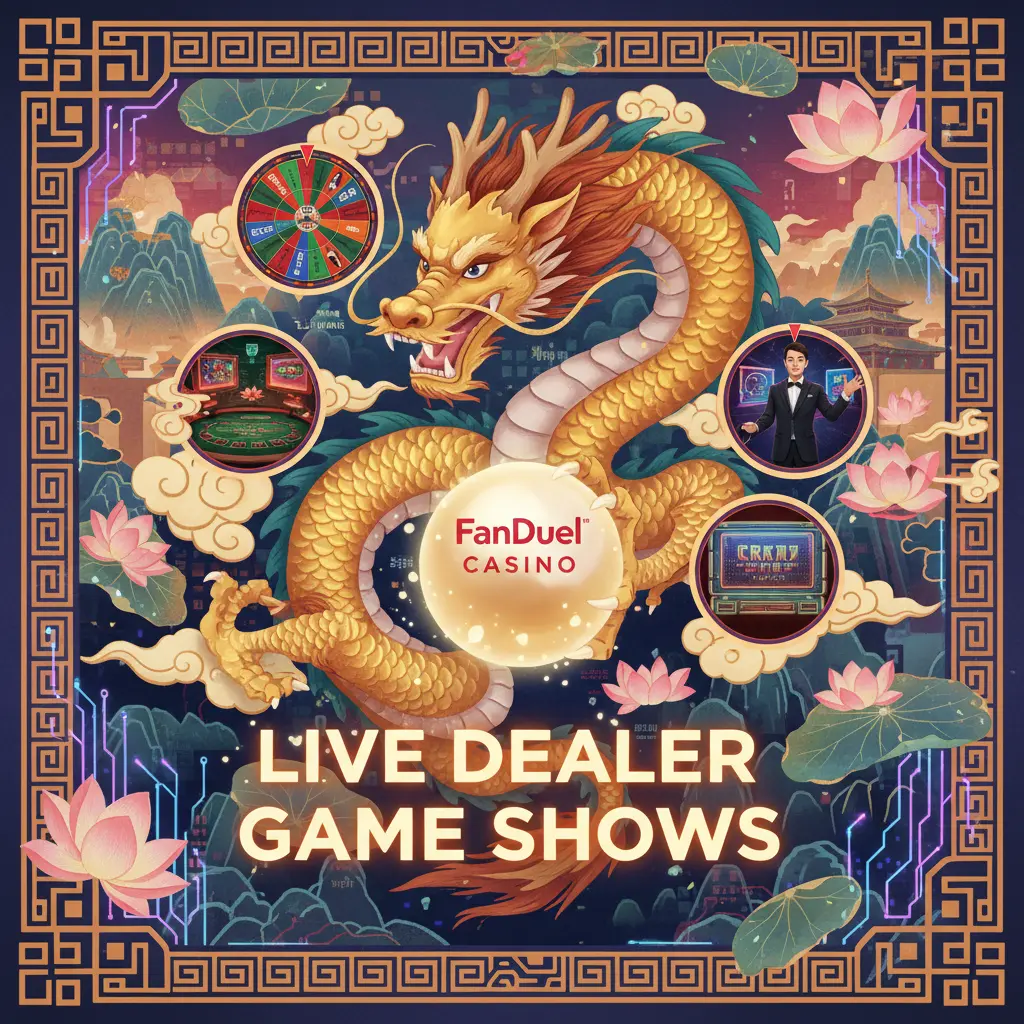 Live dealer game show varieties - FanDuel