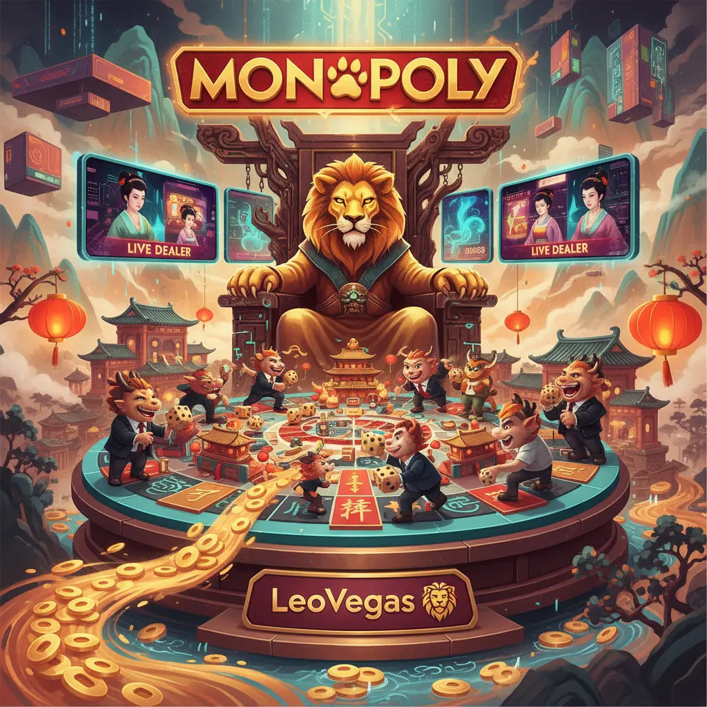 Live dealer monopoly experience - LeoVegas