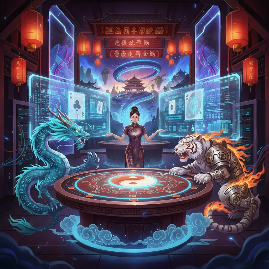 Live casino studio technology - Dragon