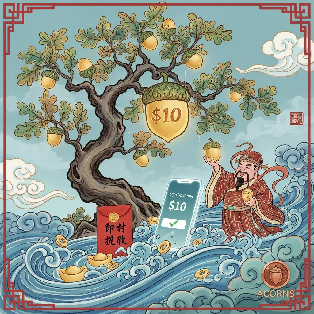 $10 sign up bonus instant withdraw - Acorns