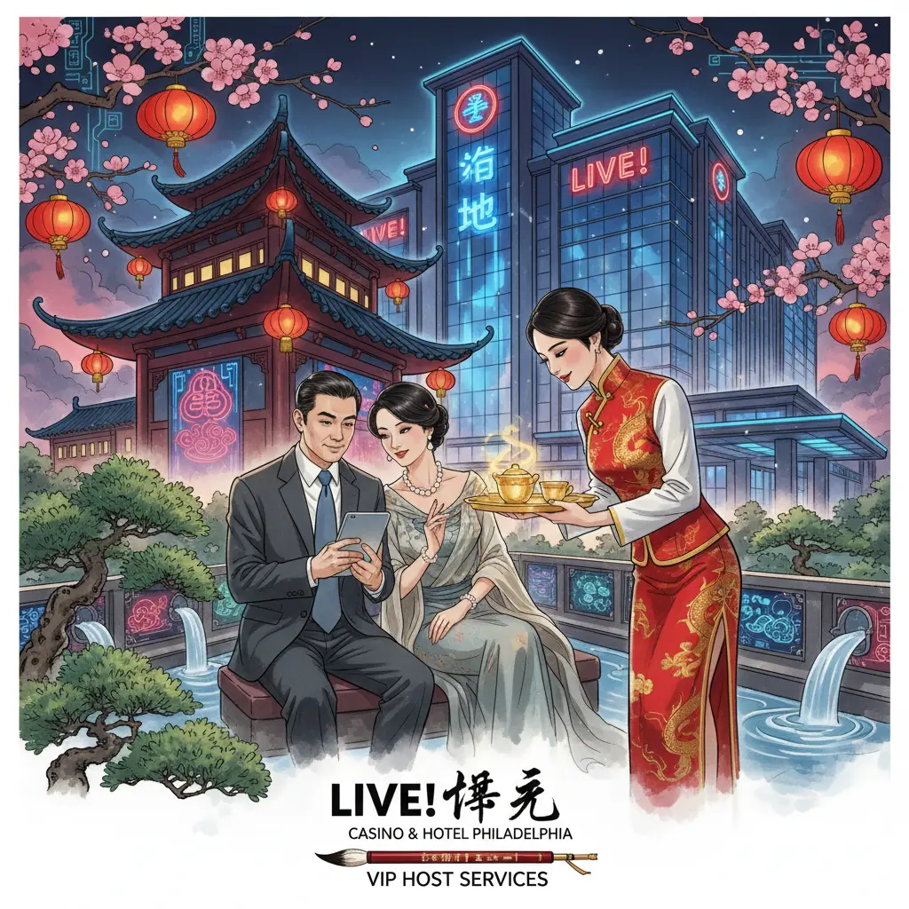 Live casino VIP host services - Philadelphia