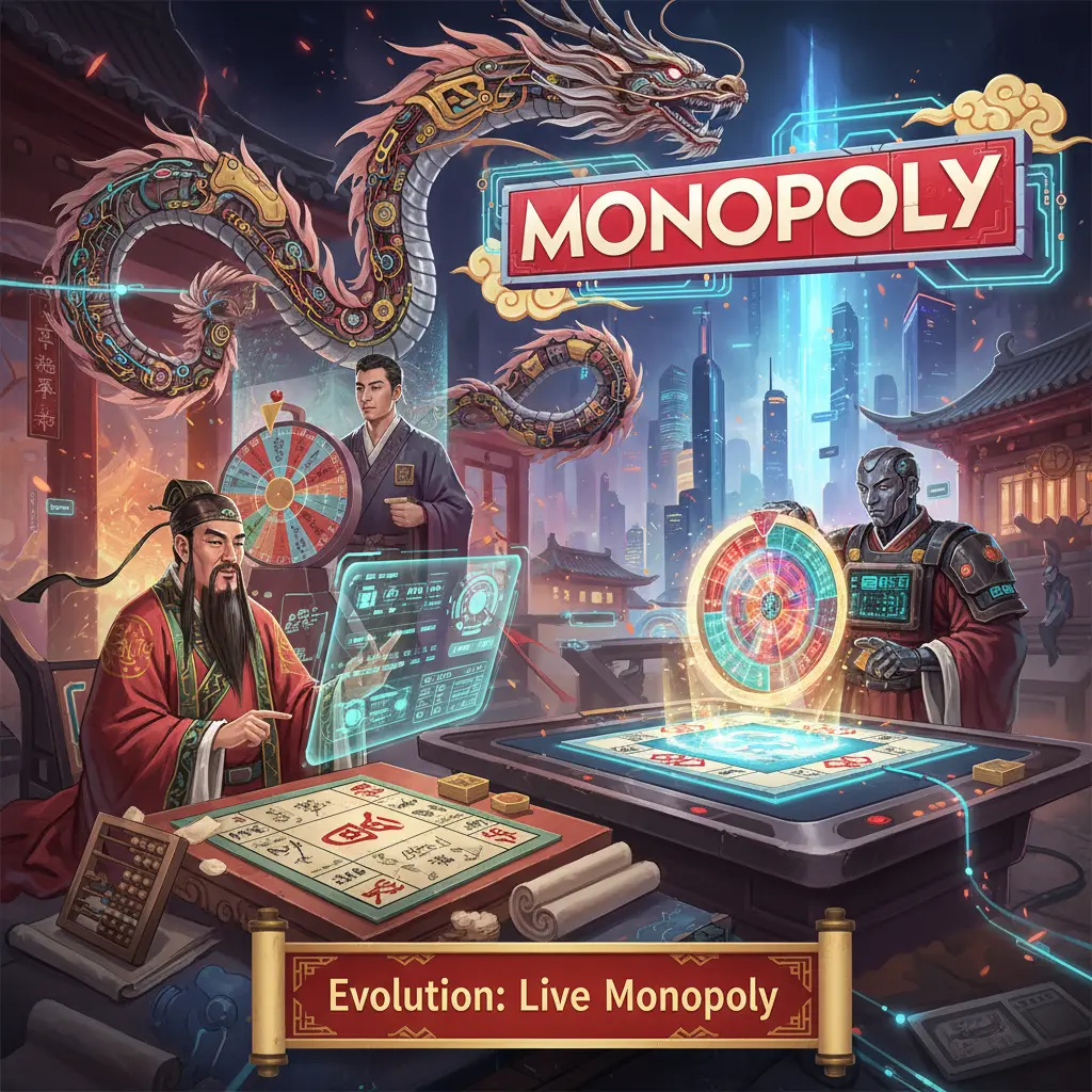 Live dealer monopoly experience - Evolution