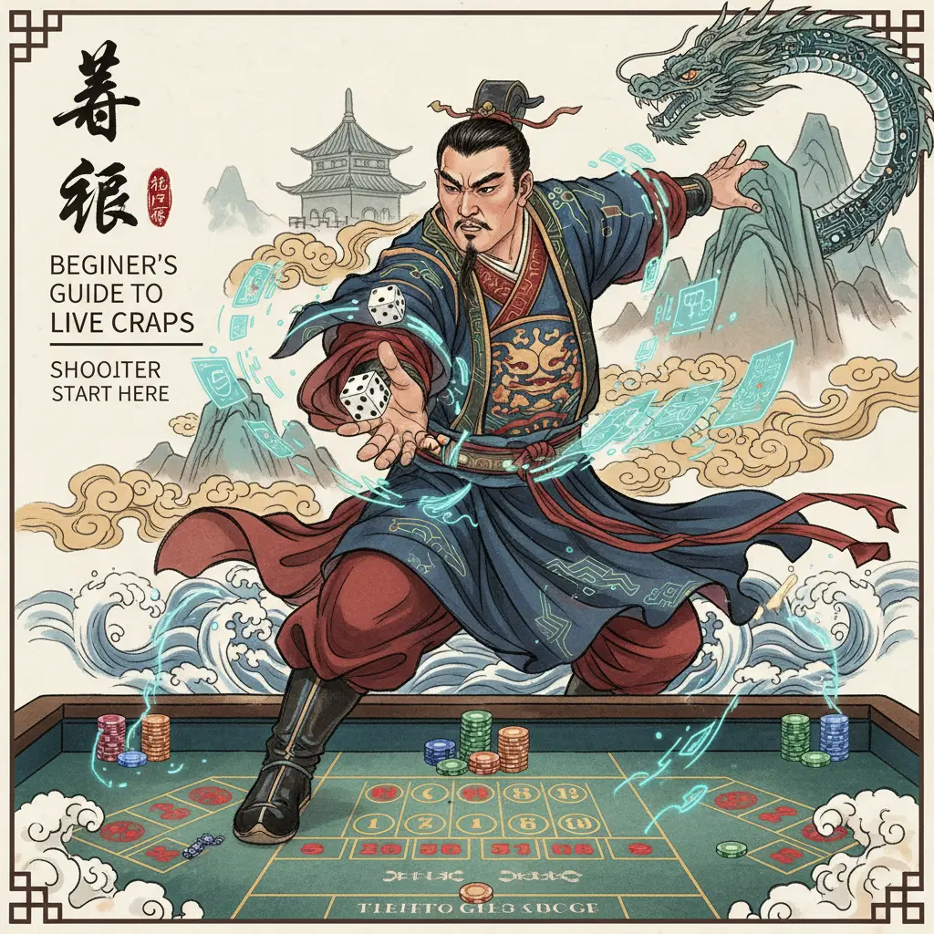 Beginner's guide to live craps - shooter