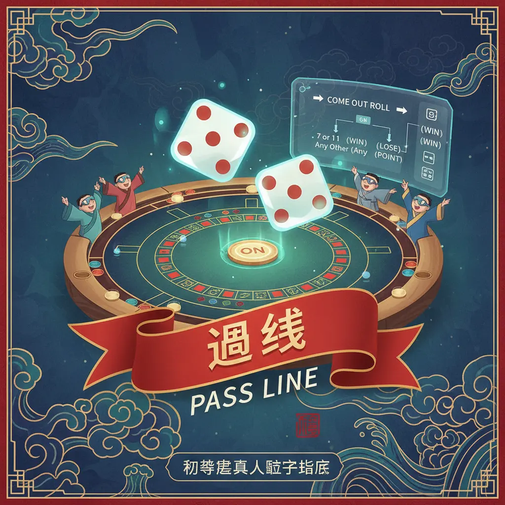 Beginner's guide to live craps - Pass