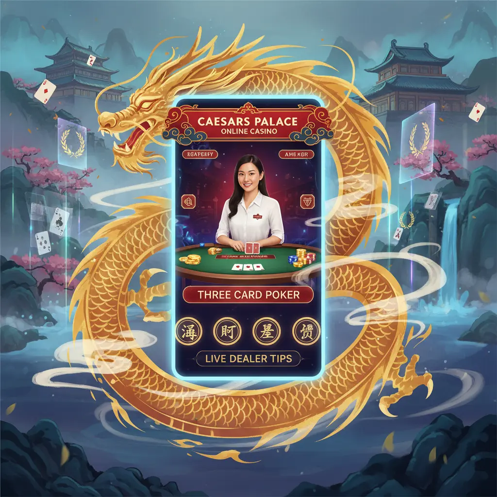 Three card poker live dealer tips - Caesars