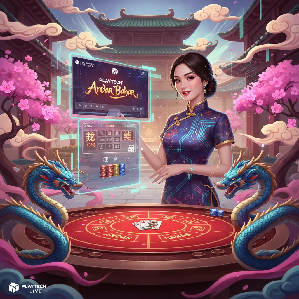 Live dealer andar bahar online - Playtech