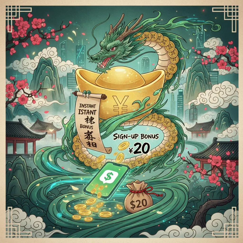 $20 sign up bonus instant withdraw - Cash