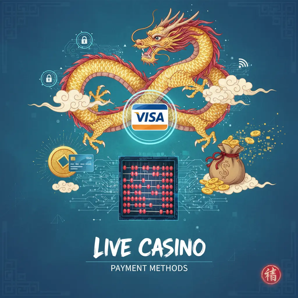Live casino payment methods - Visa