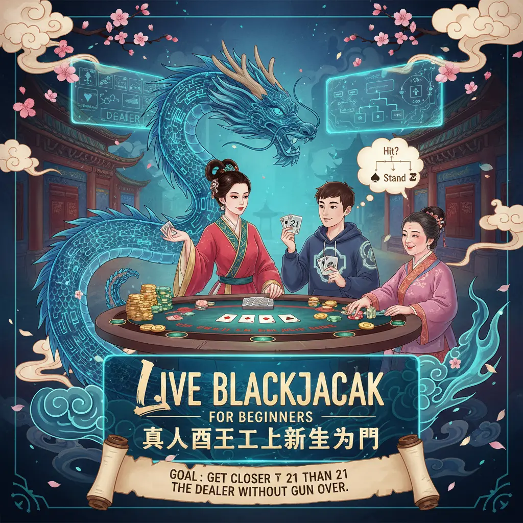 Live dealer casino for beginners - Blackjack