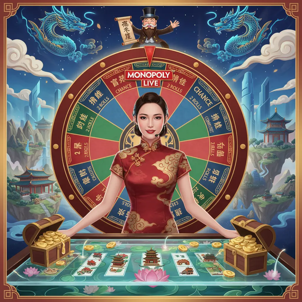 Live dealer monopoly experience - dealer