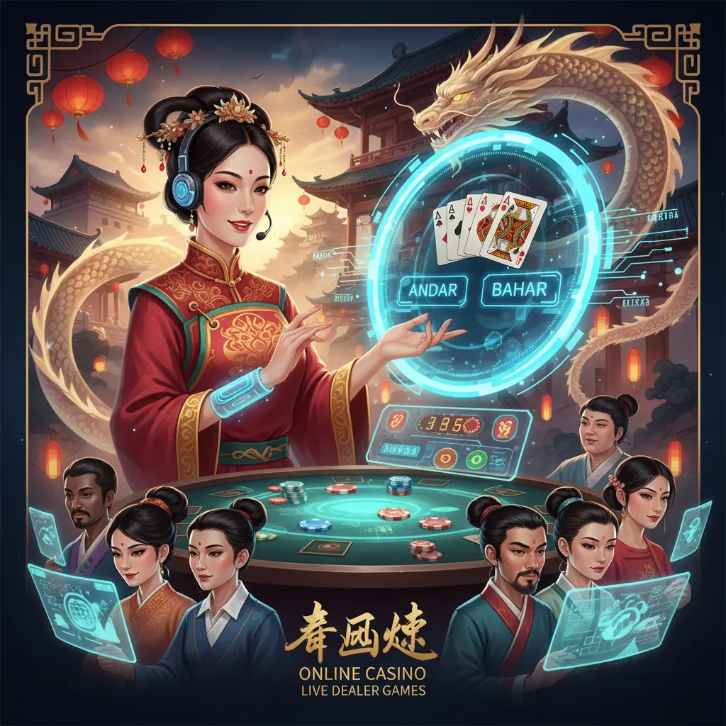 Live dealer andar bahar online - Patti