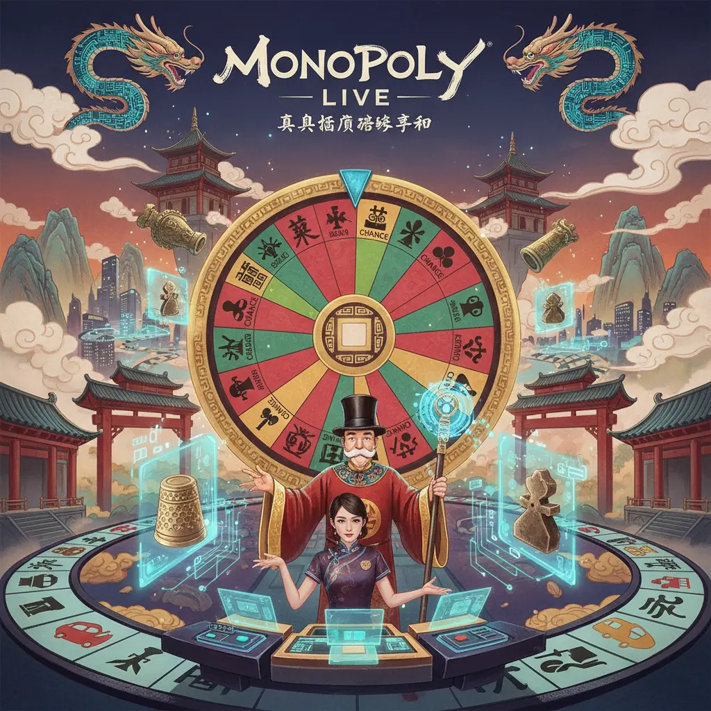 Live dealer game show varieties - MONOPOLY