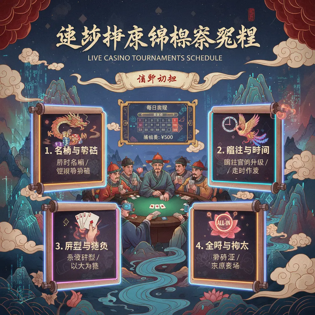 Live casino tournaments schedule - Tournament